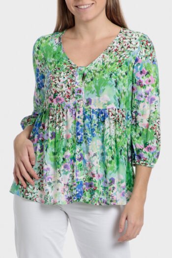 Chemise imprimé floral