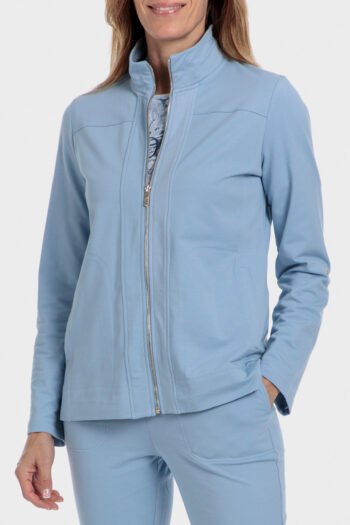 Veste bleue sport
