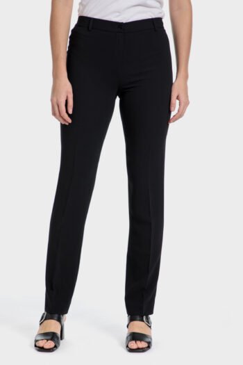 Pantalon élastique crêpe