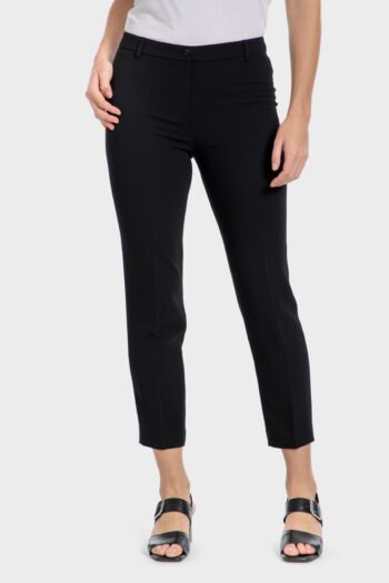 Pantalon capri crêpe