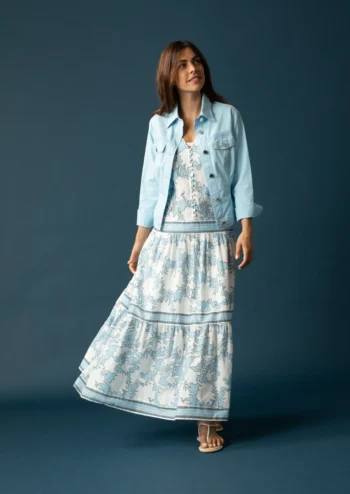 Fuego Veste Bleu Ciel