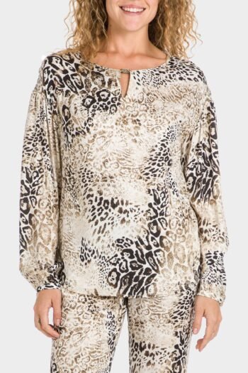 Blouse animal print