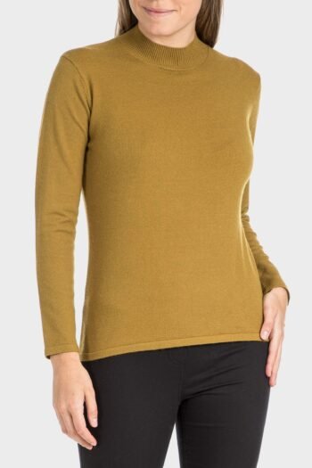 Pull basique demi col roulé