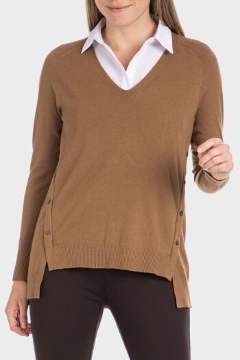 Faux-ensemble chemise