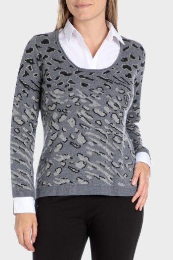 Faux-ensemble chemise