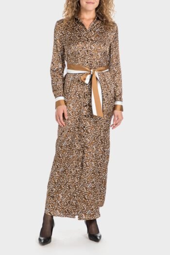 Robe chemisier imprimée