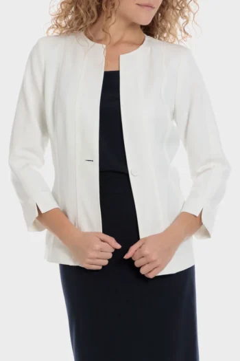 Blazer blanc cassé