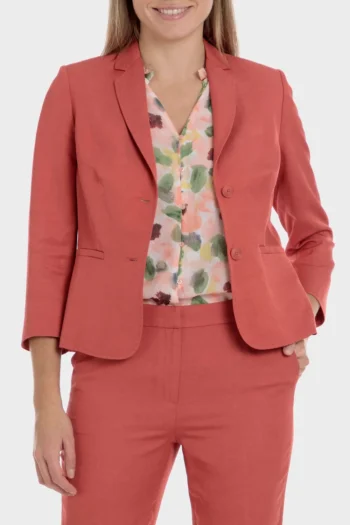 Blazer couleur corail