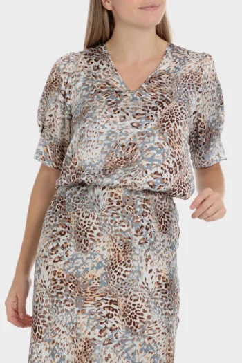 Blouse animal print