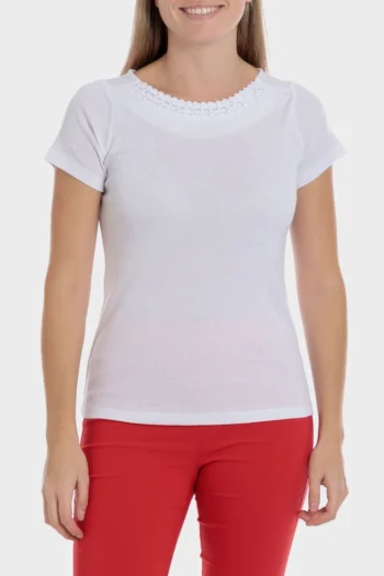 T-shirt basique strass