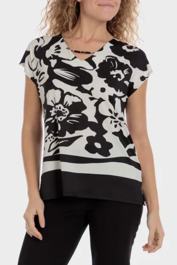 Blouse imprimé fleurs