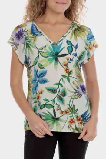 T-shirt multicolore