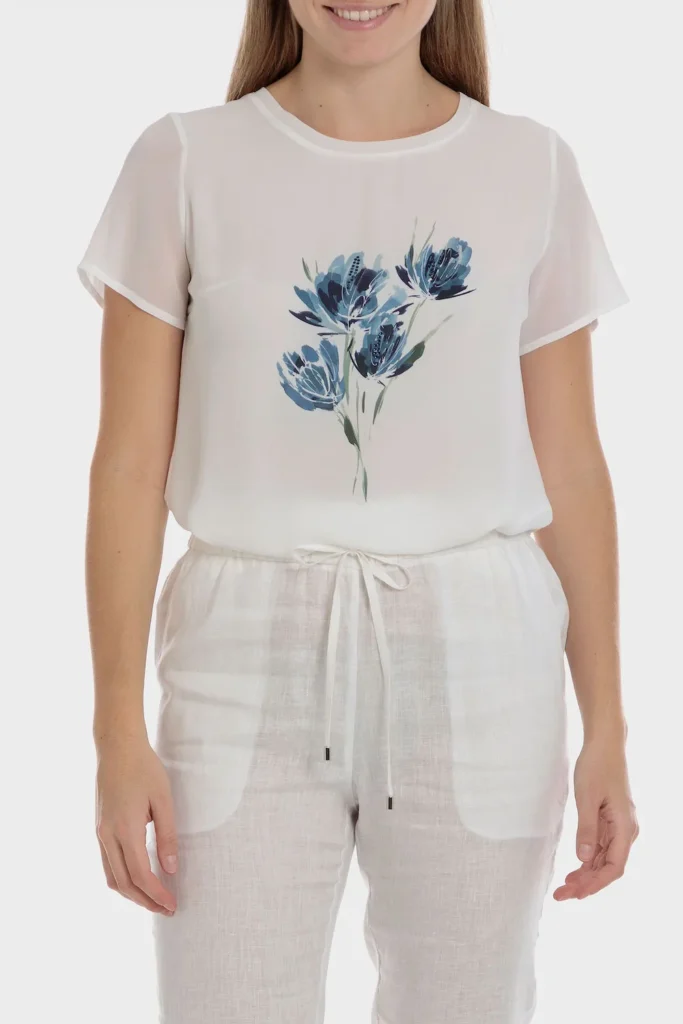 T-shirt imprimé floral