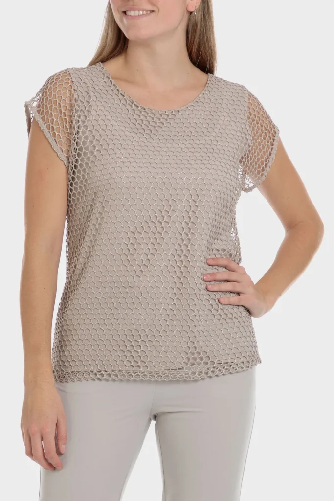 T-shirt résille