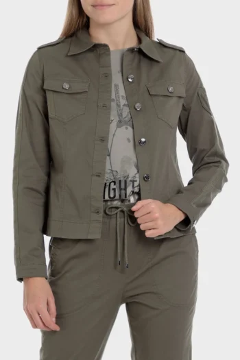 Blouson jean surpiqûre