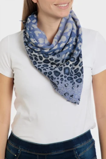 Étole imprimée animal print