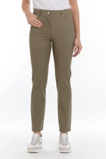 Pantalon coton élastique