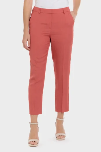 Pantalon couleur corail