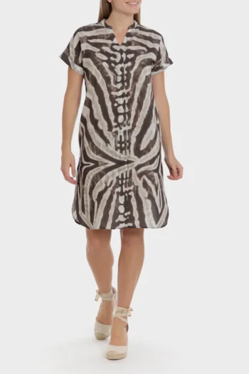 Robe chemisier imprimée