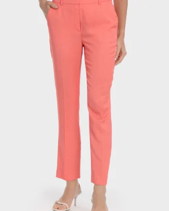 Pantalon couleur corail