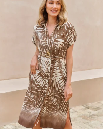 Robe imprimé tropical