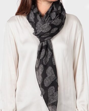 SCARF, BLACK