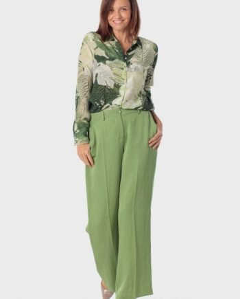 LEAF PRINTED SHIR
