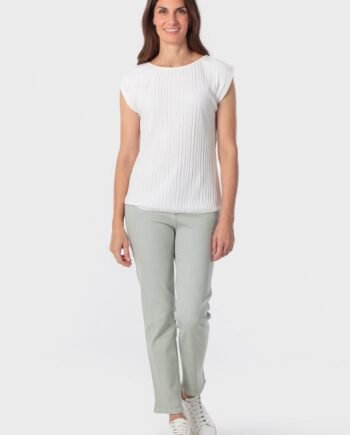 PLEATED T-SHIRT,